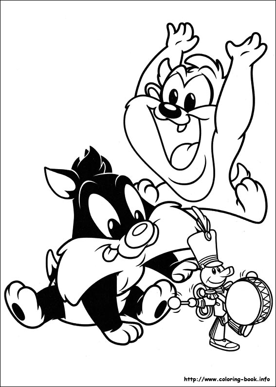 Baby Looney Tunes coloring picture